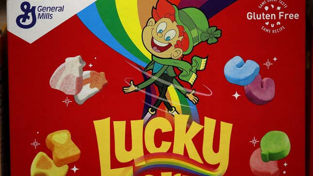 Image for article titled FDA Investigating Whether Lucky Charms Cereal Is Making People Sick