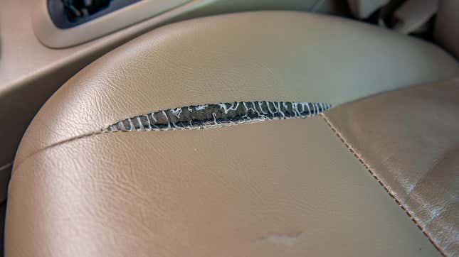 Image for article titled How to Fix Your Torn Upholstery Without Sewing It