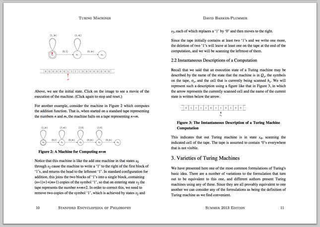 A sample of the PDFs the SEP makes available to members