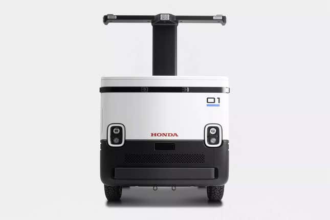 The new, third-generation Honda Autonomous Work Vehicle...
