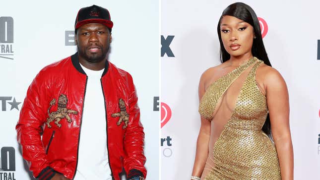 Image for article titled 50 Cent Apologizes for Doubting Megan Thee Stallion Now That Tory Lanez Is Going to Prison