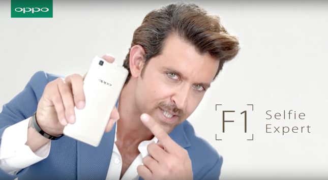 Hrithik Roshan Oppo