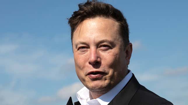 Image for article titled Twitter Adds ‘Context’ Label To Clarify When Tweets Make Elon Musk Sad