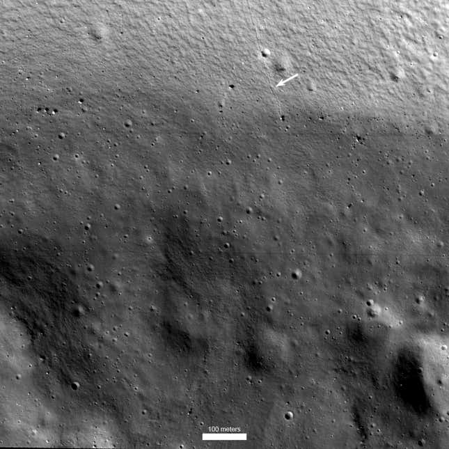 Image for article titled Rare Views of Moon&#39;s Shadowed Craters Reveal Possible Locations of Water Ice