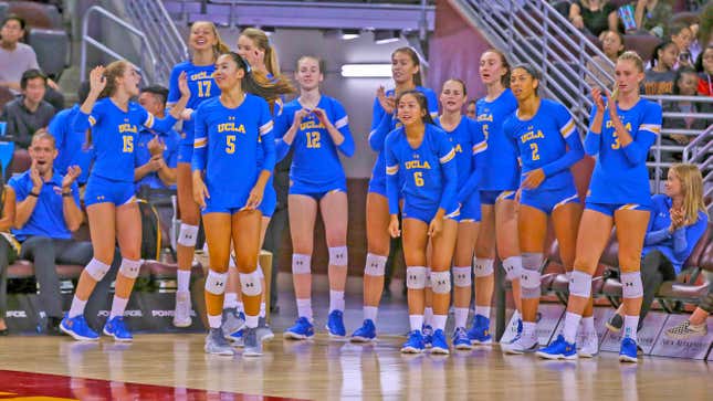 UCLA’s women’s volleyball team would have to travel all over the country to play conference games if UCLA joins the Big Ten.
