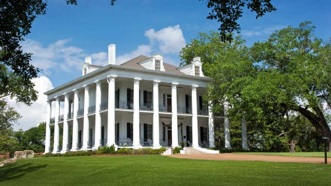 A Greek Revival-style house