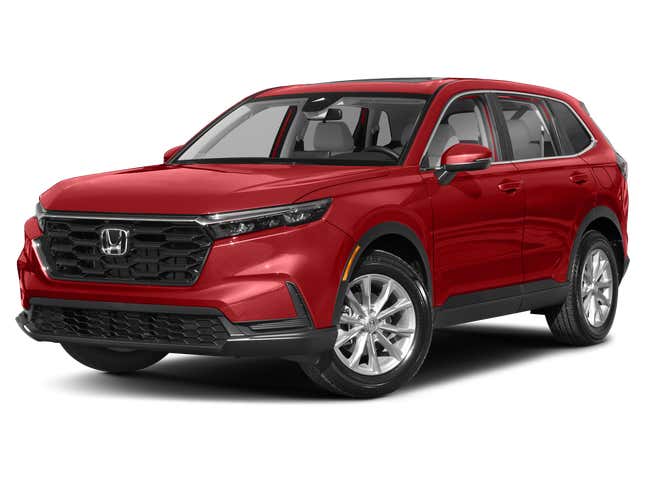Honda CR-V / EX AWD 2023. Front 3⁄4, Facing to the Left