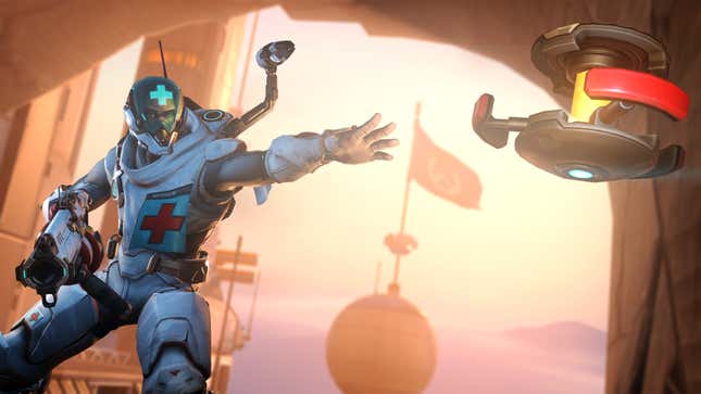 Baptiste throws an Immortality Field onto the battlefield.
