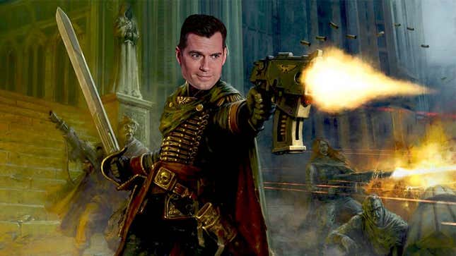 Image for article titled 15 Warhammer 40,000 Characters Henry Cavill Could Play in Amazon&#39;s New TV Show