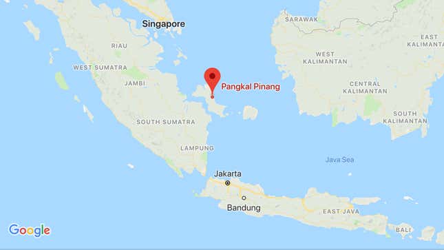 Image for article titled Updated: What we know about the Lion Air plane crash in Indonesia