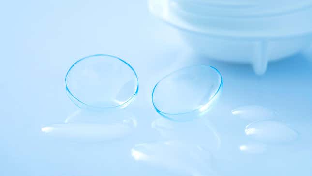 Image for article titled Your Contact Lenses Can Now Seep Antihistamines Into Your Eyes, If You Want