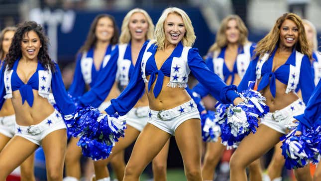 Image for article titled Why Are the Dallas Cowboys Editing Their Cheerleaders&#39; Bodies in Marketing Materials?