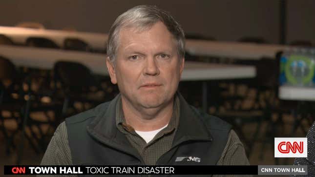 Image for article titled Biggest Lies Norfolk Southern Has Told East Palestine Residents