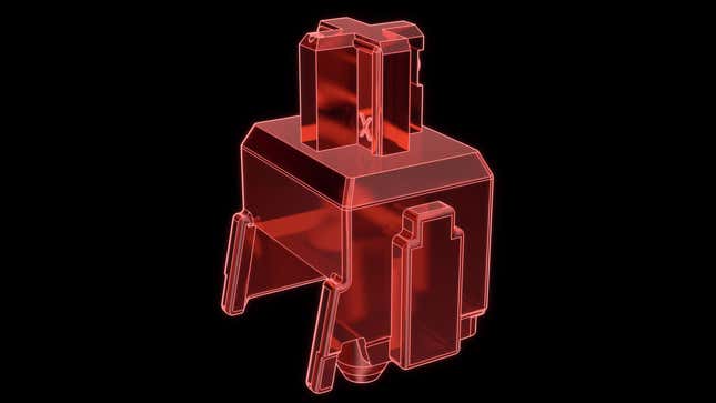 A rendered design of the new Cherry MX2A switches