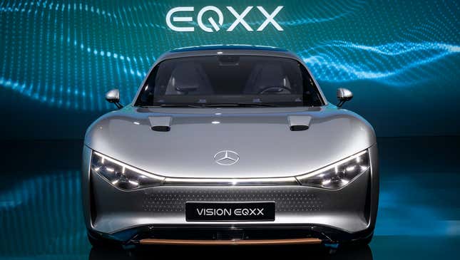 Image for article titled Mercedes-Benz Has A New EV Concept With High Range And Low-ish Power