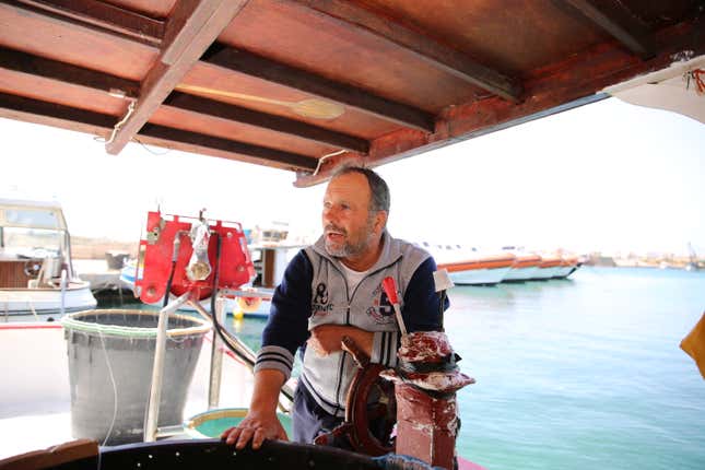 Filippo Solina says he and his crew rescued hundreds of migrants.