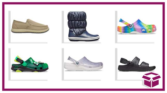 More than 145 styles are on sale right now at Crocs. 