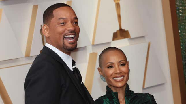 Will Smith and Jada Pinkett Smith attend the 94th Annual Academy Awards on March 27, 2022 in Hollywood, California. 