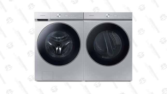 Samsung Bespoke Washer and Dryer | $2098 | 37% Off | Samsung