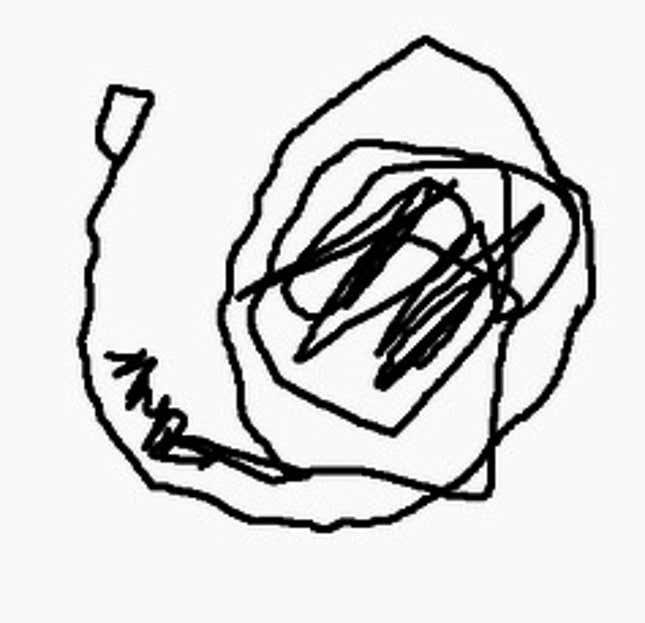 scribbles drawing