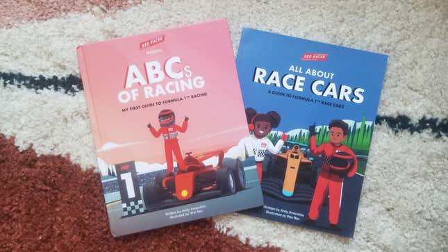 Image for article titled Two Great Children&#39;s Books to Introduce Kids to Formula 1