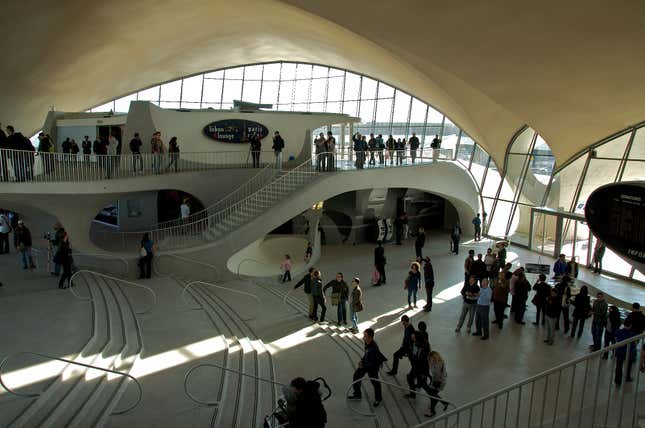 A terminal built to, in Saarinen’s words, “express the drama and specialness and excitement of travel.”