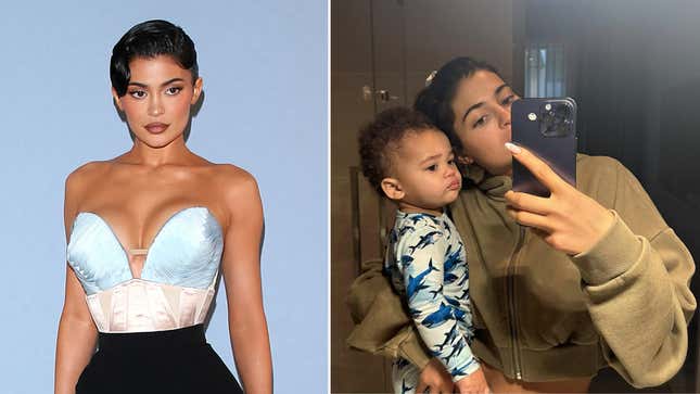 Image for article titled Kylie Jenner Seems Entertained by the Reactions to Her Son’s (Latest) Name Reveal