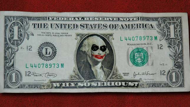 why so serious dollar