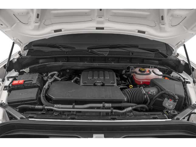 GMC Sierra 1500 / 2WD Reg Cab 126" Pro 2023. Engine Shot Feature