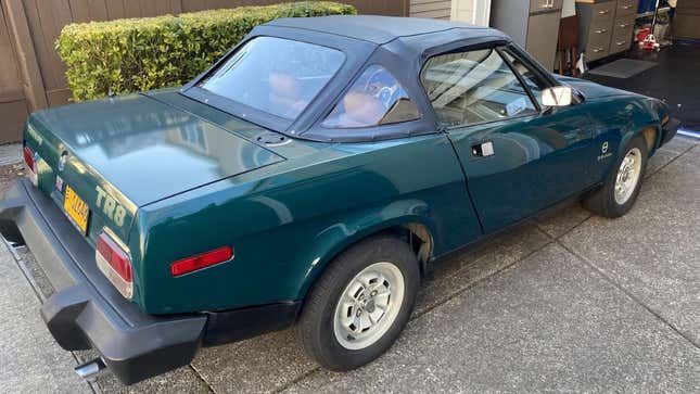 Image for article titled At $14,900, Is This 1980 Triumph TR8 the Shape of Classics to Come?