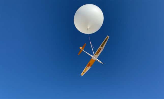 The sailplane is designed to explore the in-between area where the atmosphere and the surface interact.