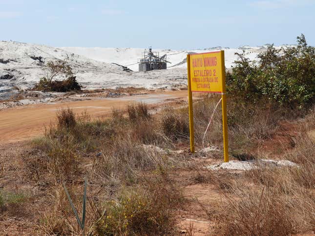 Chinese Sand mining in Mozambique leads to destroyed village, says Amnesty International