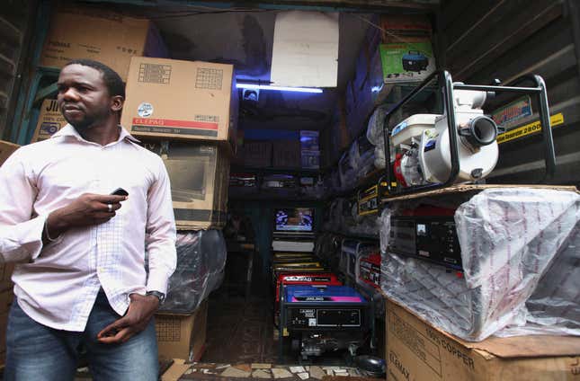 Generators are essential commodities in Nigeria.