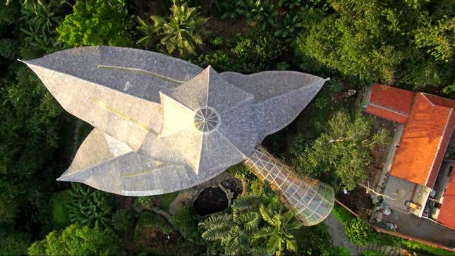 Handmade roof