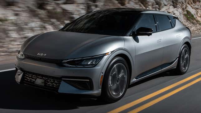 Image for article titled Top Finalists For 2022 World Car Of The Year Are All Electric
