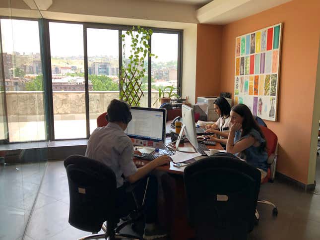 The CivilNet newsroom