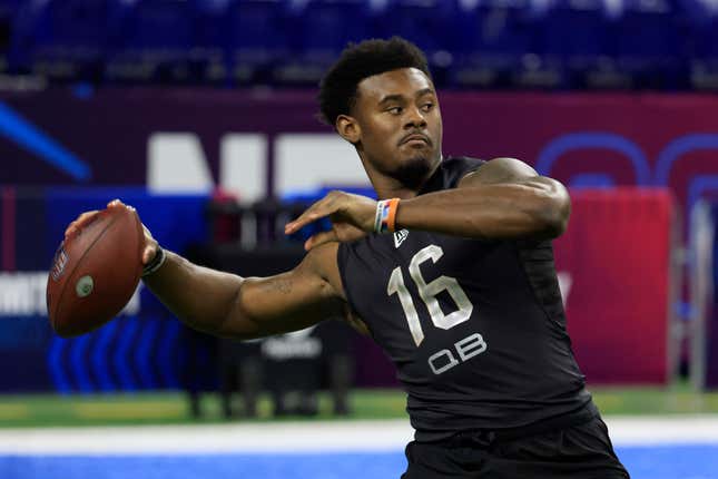 Quarterbacks and Nakobe Dean fall in the NFL Draft