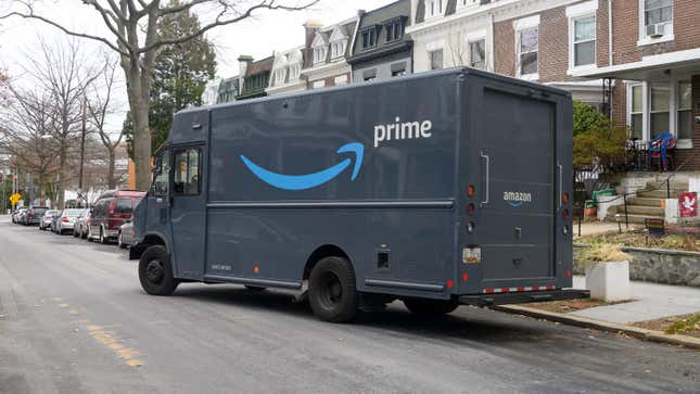 Image for article titled Amazon Sued By Motorcyclist Who Lost Leg After Collision With Delivery Driver