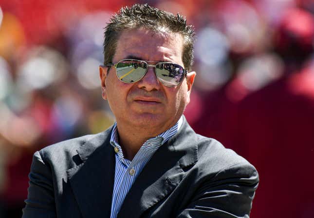 Owner of the Washington Commanders and noted awful human being Daniel Snyder.