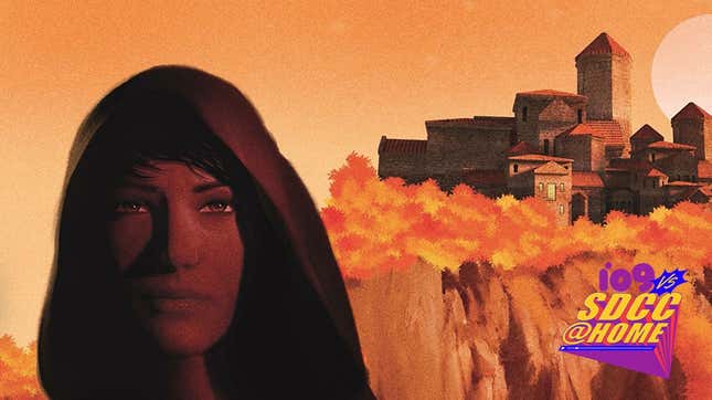 Part of the cover for The Lady of Caladan, the second novel in the latest Dune trilogy. 