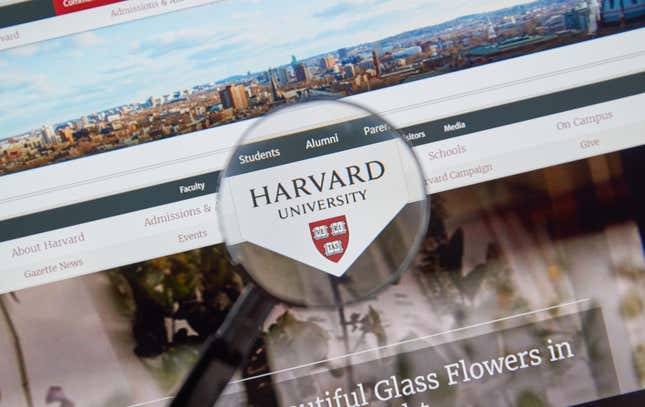 Image for article titled Harvard&#39;s Drop in Admissions Could Debunk Ridiculous Affirmative Action Lawsuit