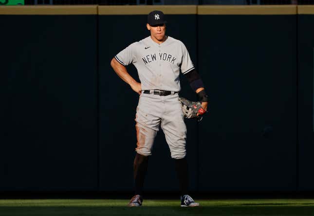 The Yankees could get better by putting Aaron Judge in center field.