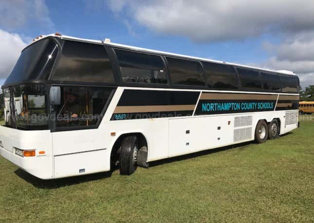 Image for article titled One of the Weirdest Buses to Grace American Roads Has Popped up for Sale in Michigan