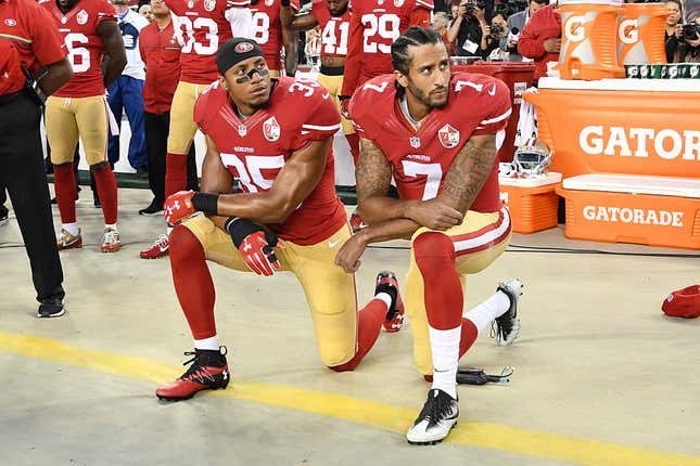 Image for article titled NFL Will Play Black National Anthem Before Every Week 1 Game (Laughs in Colin Kaepernick)
