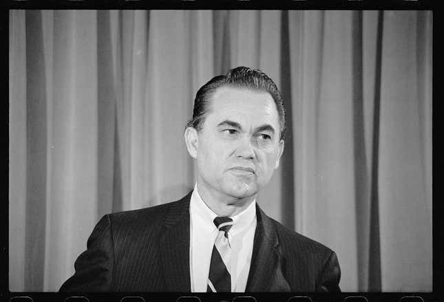 Donald Trump’s rhetoric has elicited comparisons to former Alabama governor George Wallace.