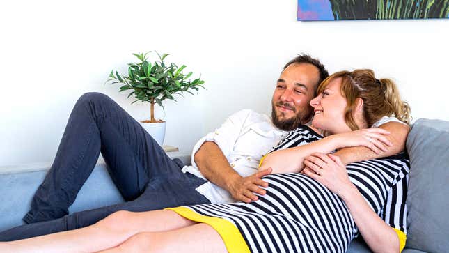 Image for article titled Pregnant Woman Playing Lots Of Mozart In Hope Of Making Husband Smarter