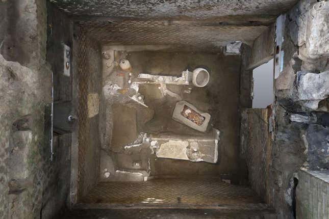Imagen para el artículo titulado Descubren un cuarto de esclavos perfectamente conservado en la antigua ciudad de Pompeya