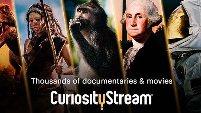 CuriosityStream Lifetime Subscription | $180 | 28% Off | StackSocial