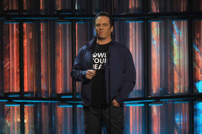 Xbox head Phil Spencer at The Game Awards 2019