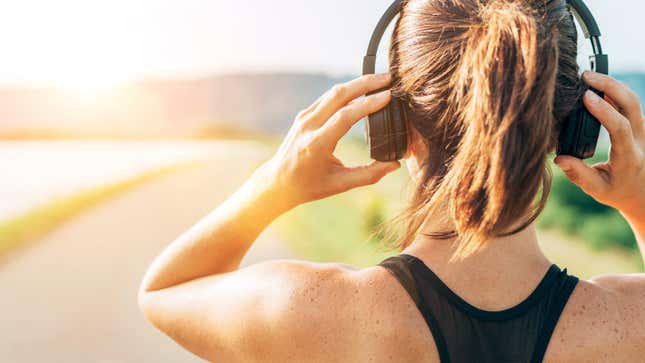 Image for article titled 13 Fitness Podcasts That Will Motivate You to Get Moving